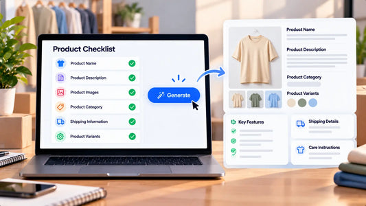 Bulk-generate FAQs for a Shopify catalog