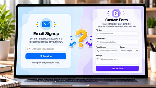 Do you need a form builder if Shopify Forms is installed?