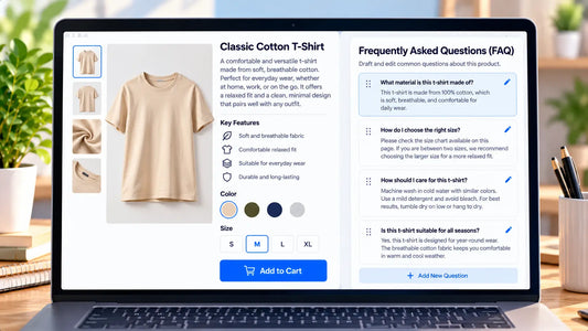 Generate product FAQs from the product description