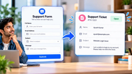 Shopify support forms and a simple helpdesk