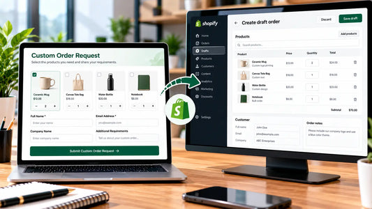 Turn a Shopify form into a draft order