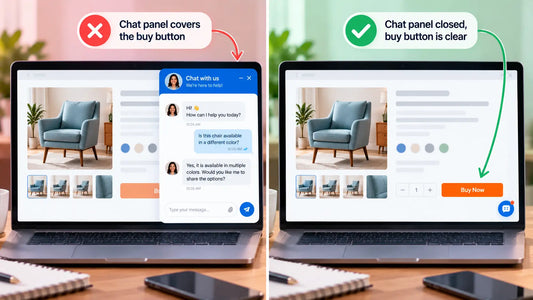 When not to auto-open a chat widget