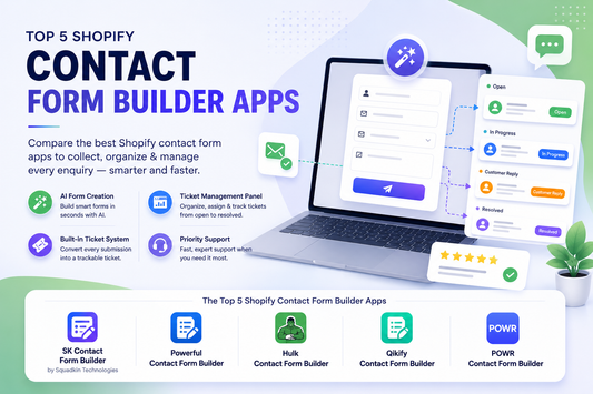 Top 5 Best Shopify Contact Form Builder Apps in 2026